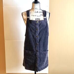 Art+Ephect Beautiful Corduroy Dungaree Mini Dress